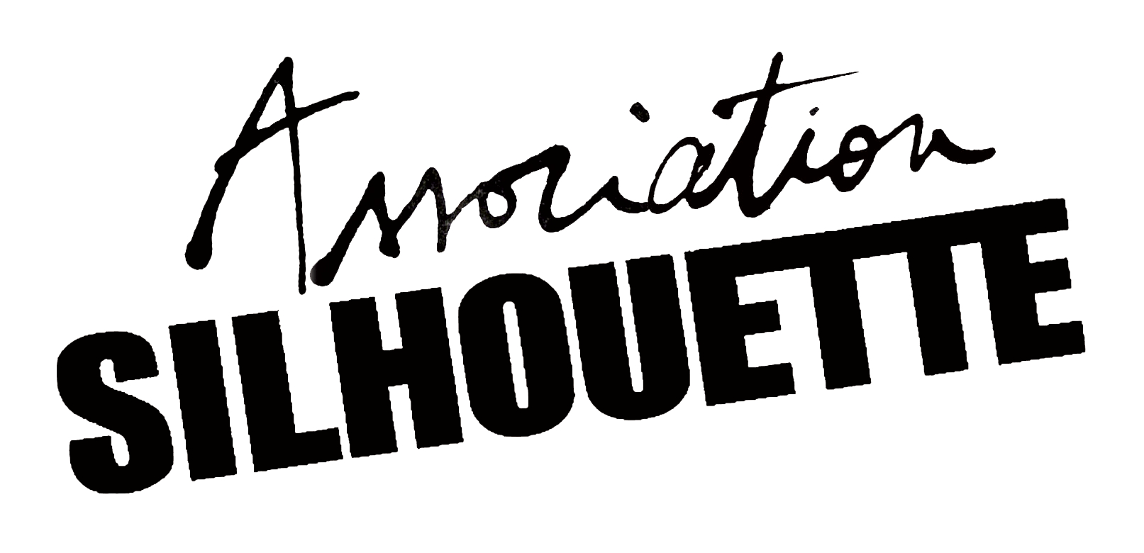 Silhouette trace sa route