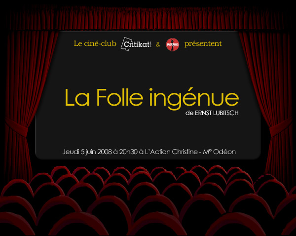Ciné-club critikat le 5&nbsp;juin
