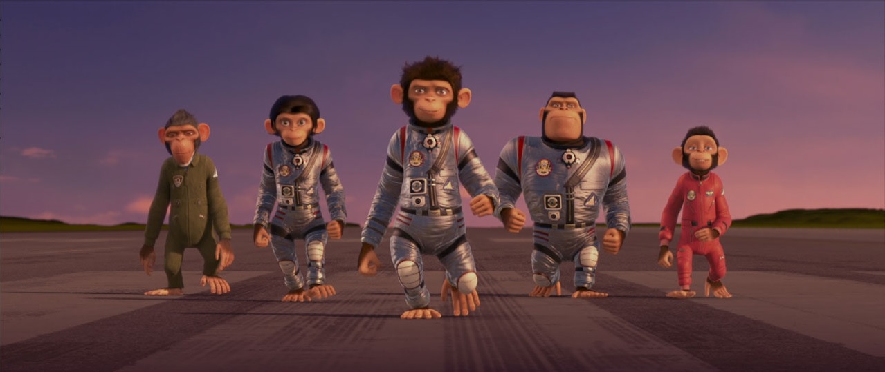 Les Chimpanzés de l’espace