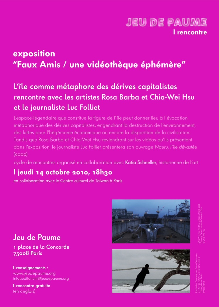 La Vidéothèque éphémère «&nbsp;Faux-amis&nbsp;»
