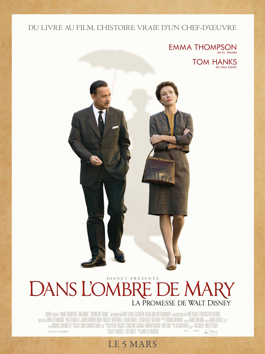 Dans l’ombre de Mary – La Promesse de Walt Disney
