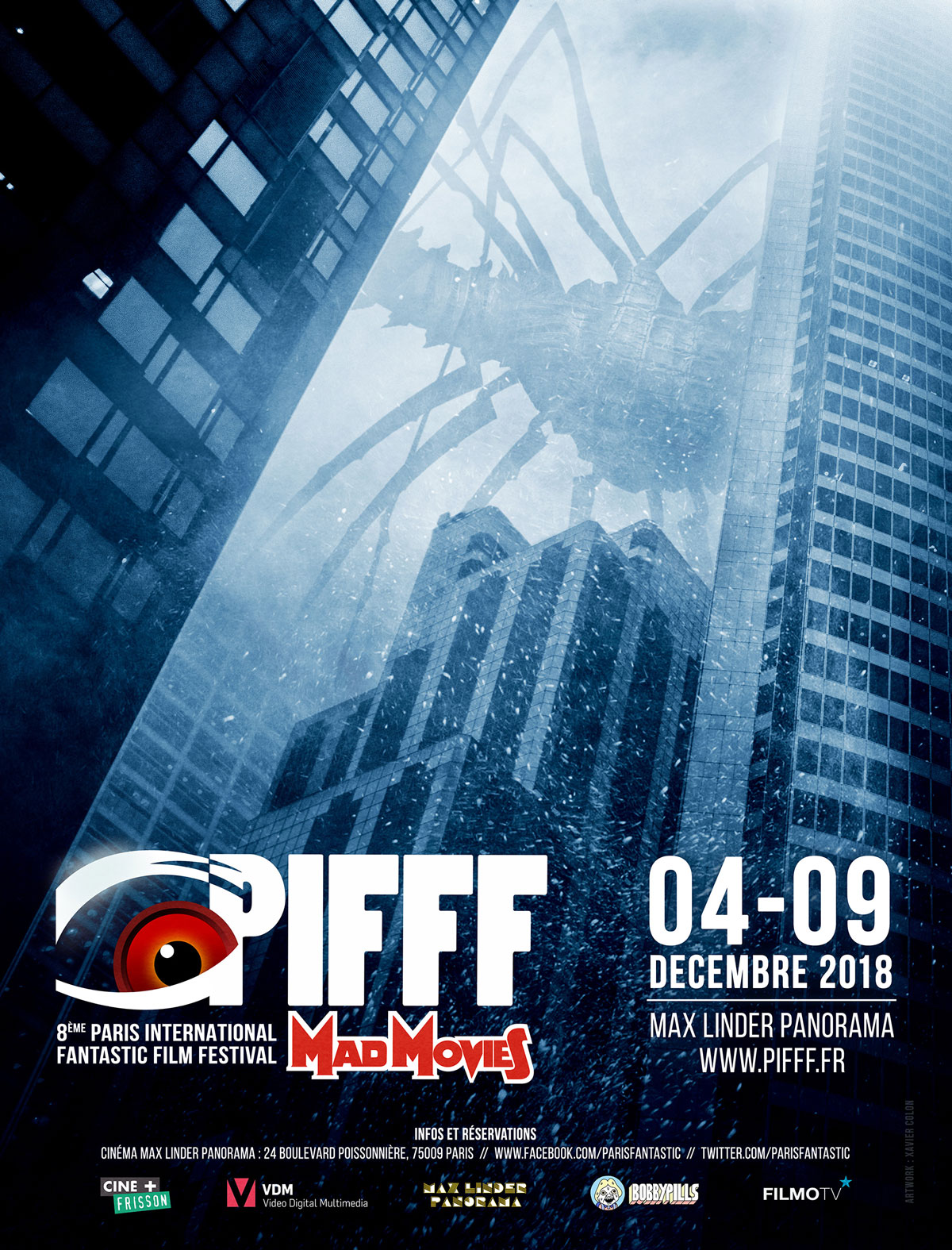 PIFFF (Paris International Fantastic Film Festival) — 8ème édition