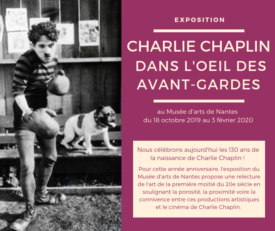 Exposition «&nbsp;Charlie Chaplin dans l’œil des avant-gardes&nbsp;»