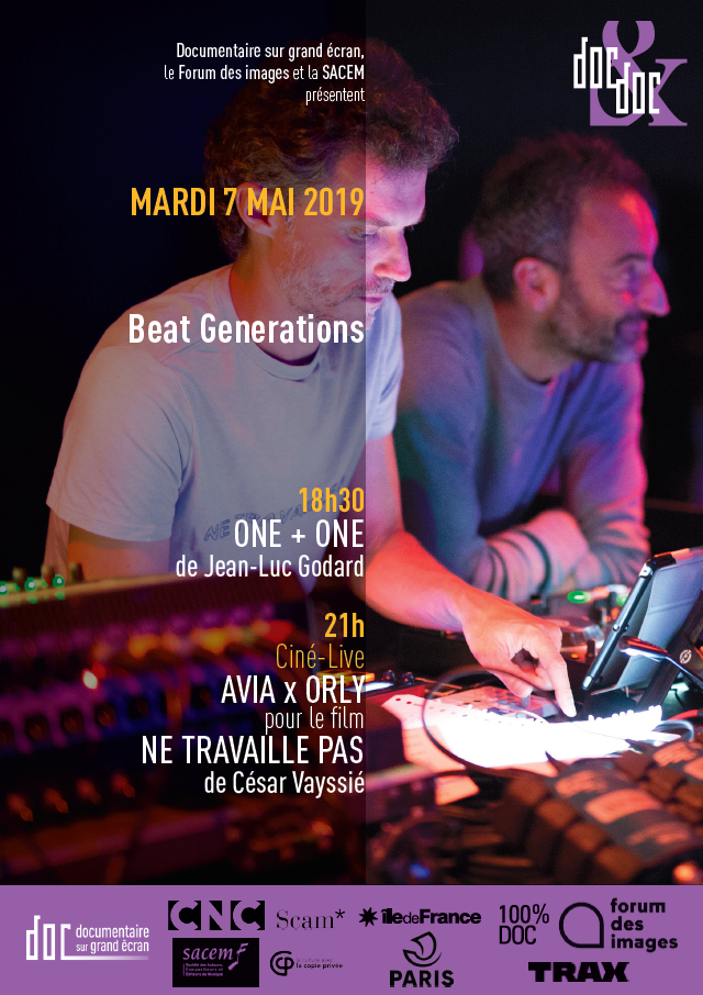 Doc&Doc&nbsp;: projection de «&nbsp;Ne travaille pas&nbsp;» et «&nbsp;One + One&nbsp;»