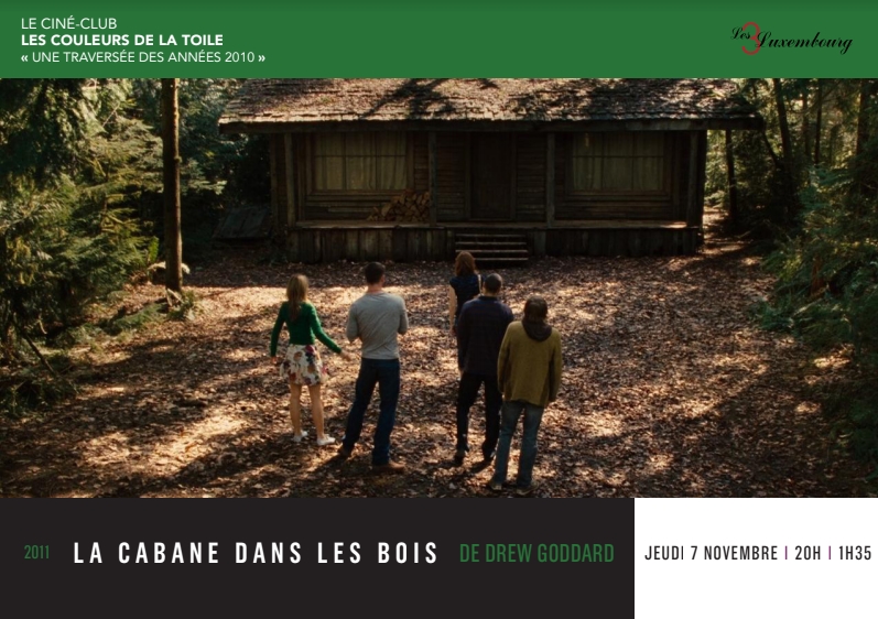 Ciné-club Les Couleurs de la toile&nbsp;: «&nbsp;La Cabane dans les bois&nbsp;» de Drew Goddard