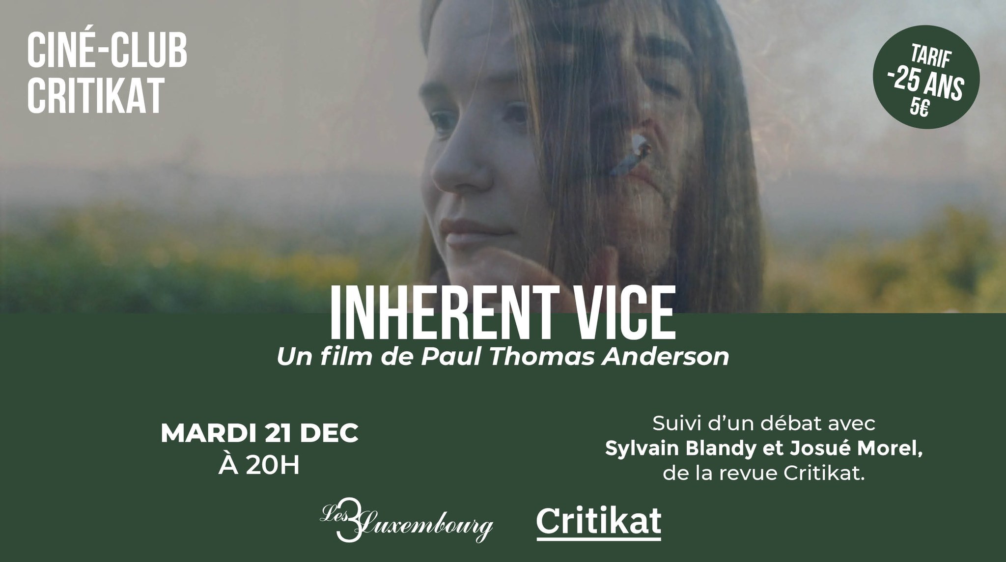 Ciné-club Critikat&nbsp;: «&nbsp;Inherent Vice&nbsp;» de Paul Thomas Anderson