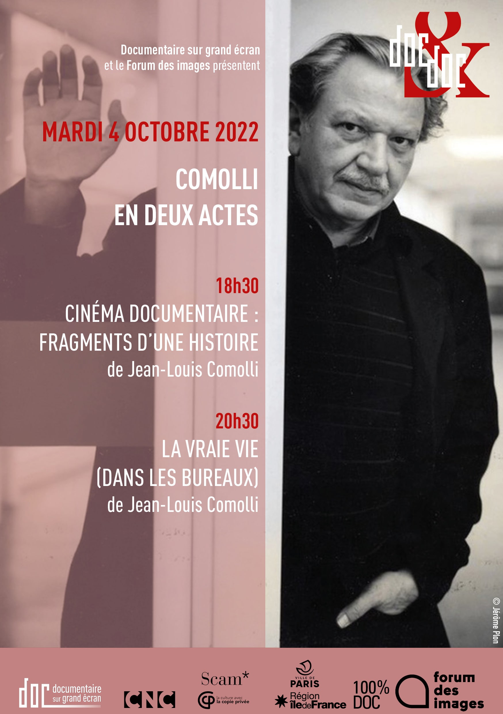 Doc&Doc | Soirée «&nbsp;Comolli en deux actes&nbsp;»