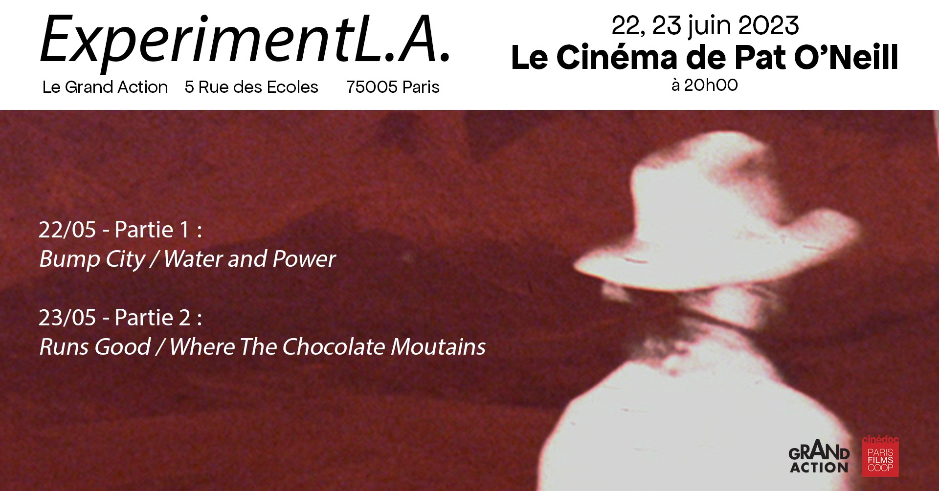 Cycle «&nbsp;ExperimentL.A. Le Cinéma de Pat O’Neill&nbsp;»