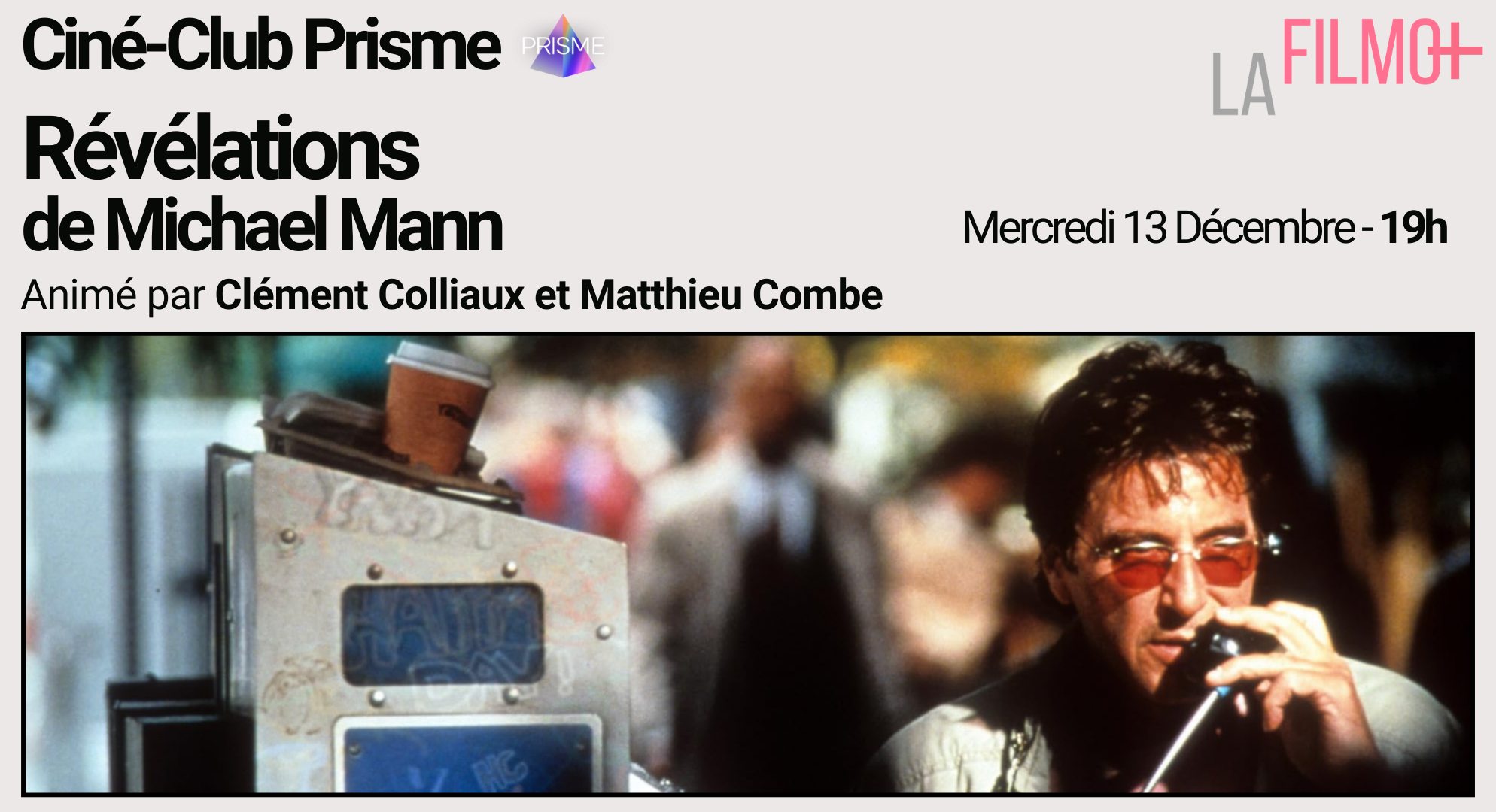 Ciné-club Prisme&nbsp;: «&nbsp;Révélations&nbsp;» de Michael Mann