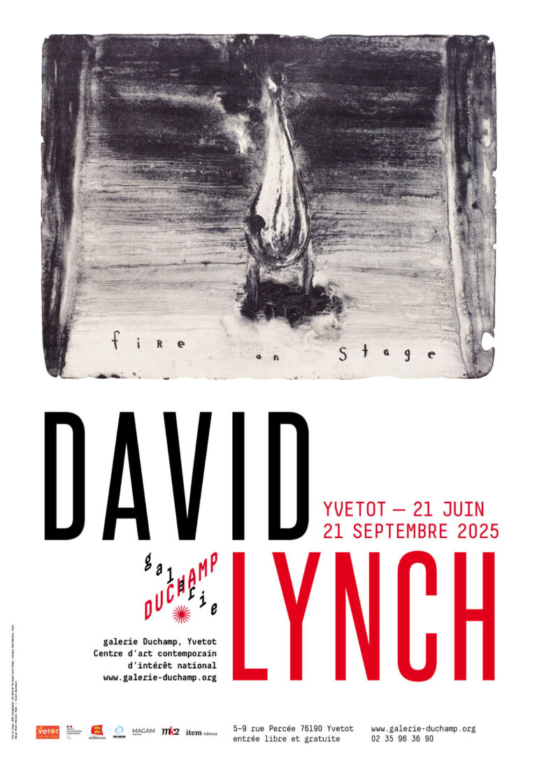 Affiche de David Lynch plasticien