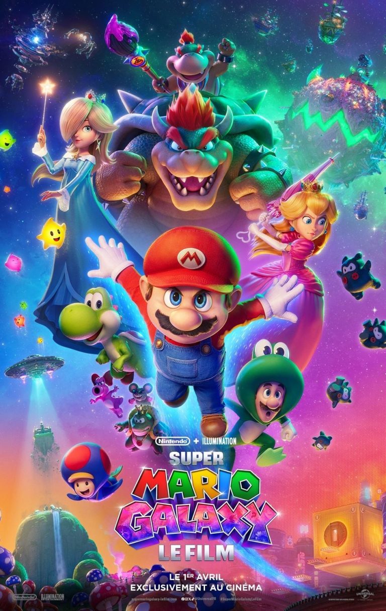 Affiche de Super Mario Galaxy, le film